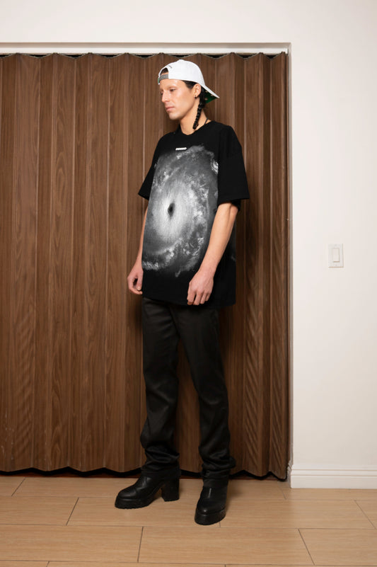 HURRICANE TEE IN BLACK