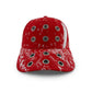 HEADBANGER HAT BLOOD PRINT